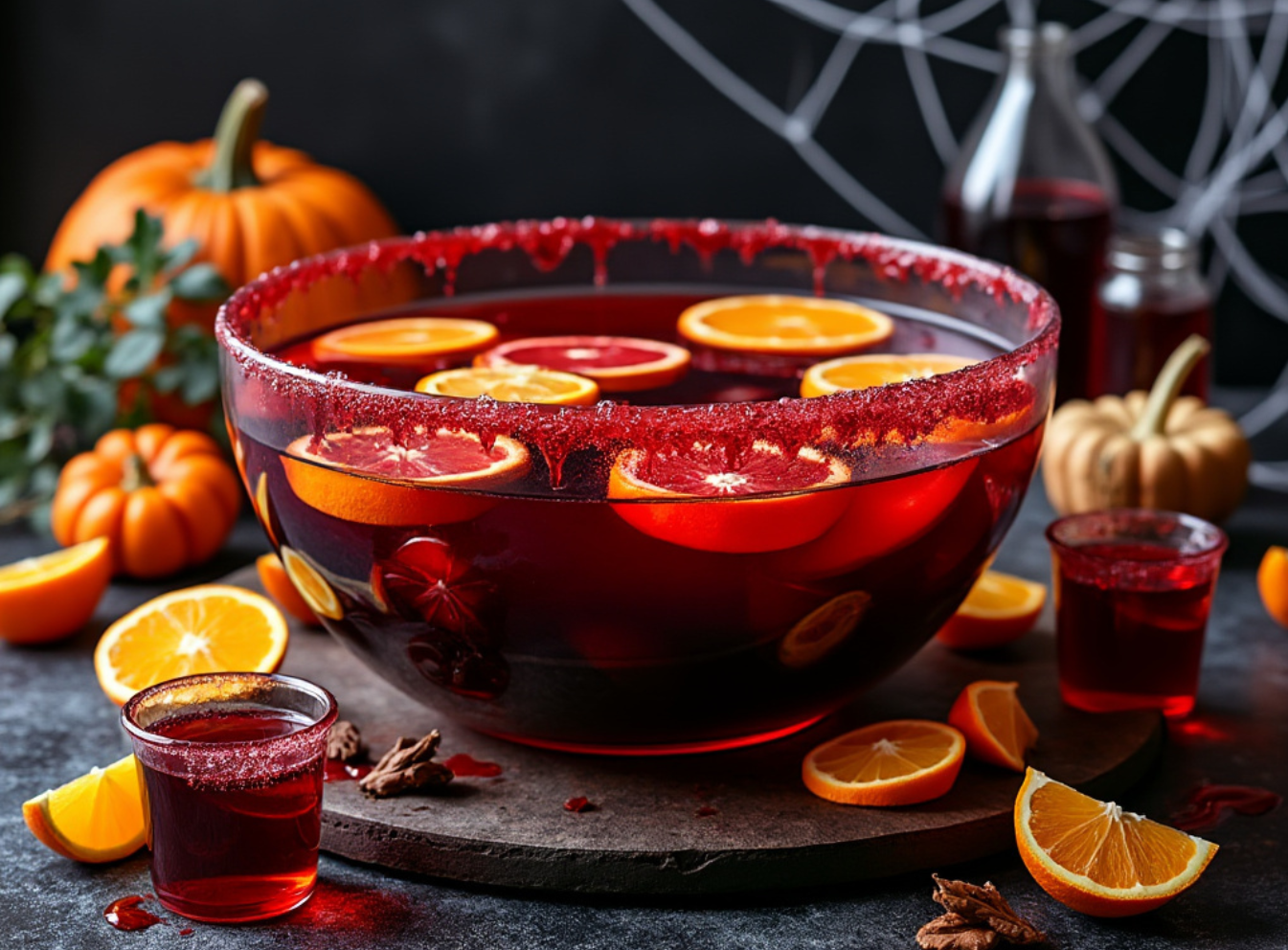 Witches’ Brew & Vampire Blood: Eye-Catching Halloween Punches